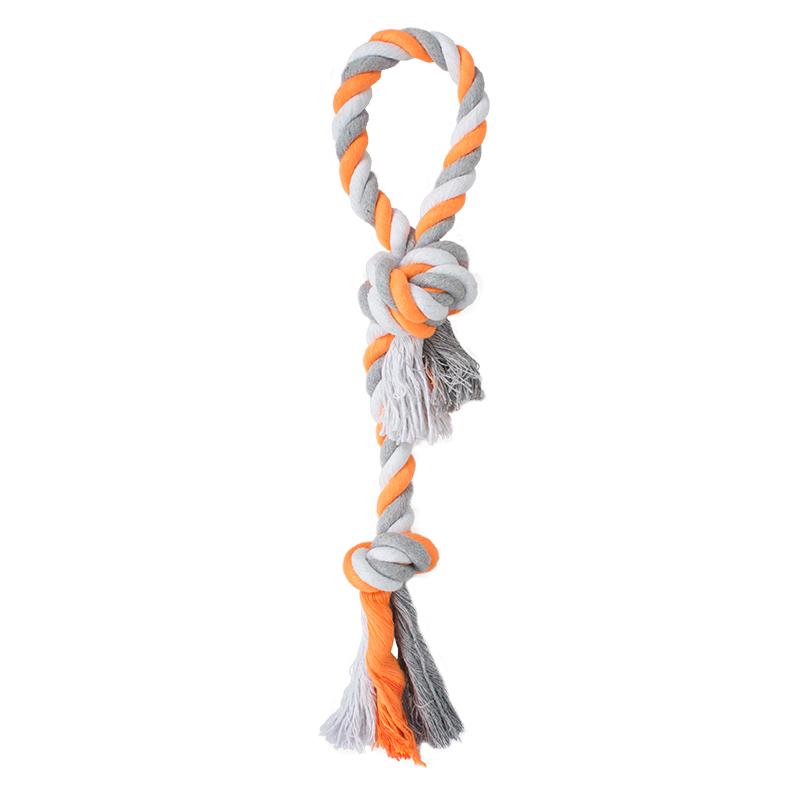 Manufacturer Chew Pet Dog Cotton Rope Toy оранжевый