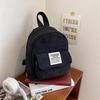 Korean Style Corduroy Backpack Handbag Women School Bags Casual Mini  Shoulder Bags  Girls