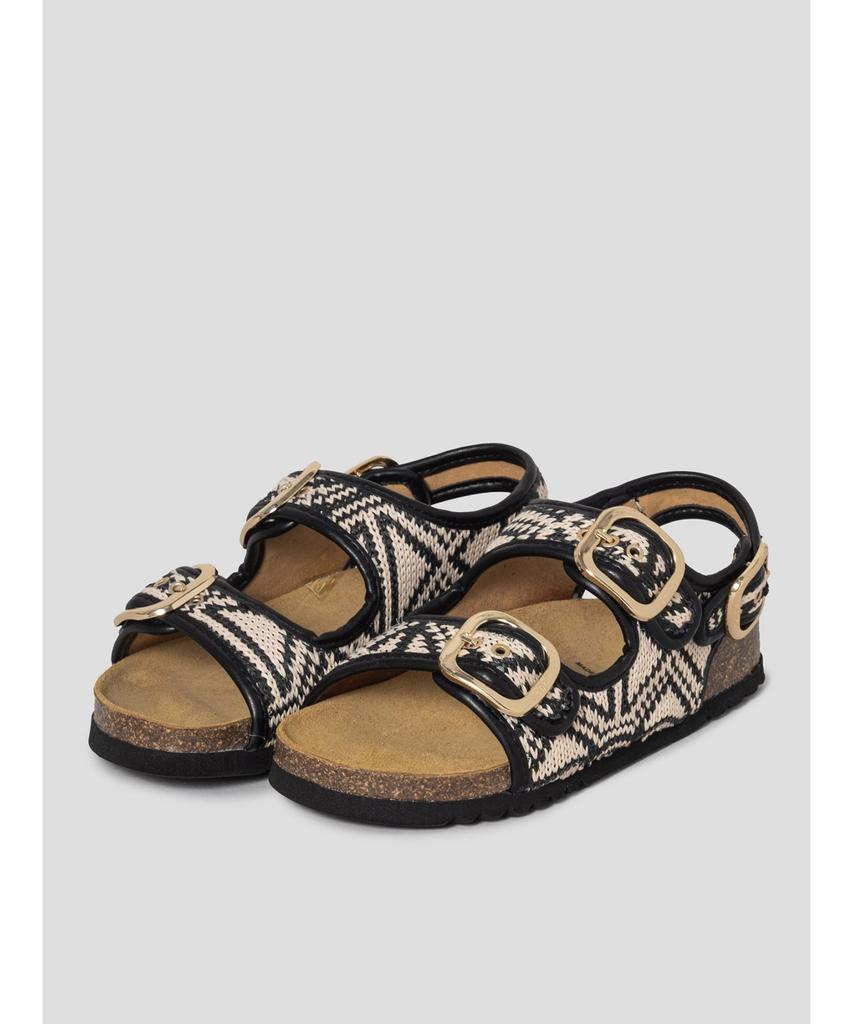 Scholl (Women) Two-Strap Backstrap Cork Sandals White (Hh64K2C211)