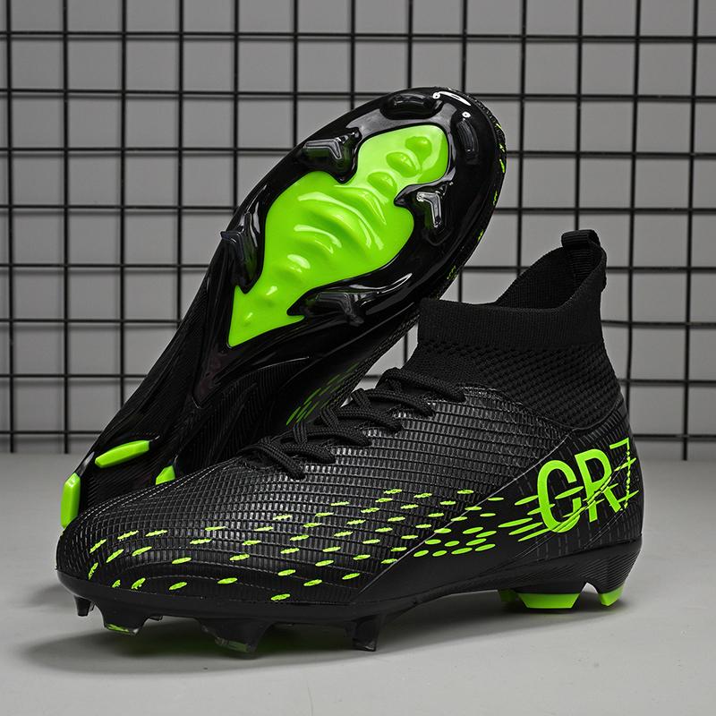 New Mens Soccer Shoes FG/TF Womens Outdoor Professional Football Cleats Unisex Youth Adult Football Boots Training Sneaker