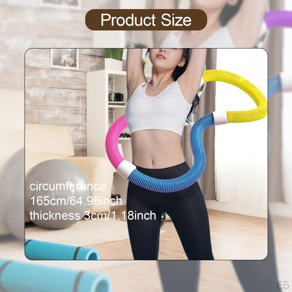 Exercise Hoop with Foldable Feature, Designed for Indoor And Outdoor Use