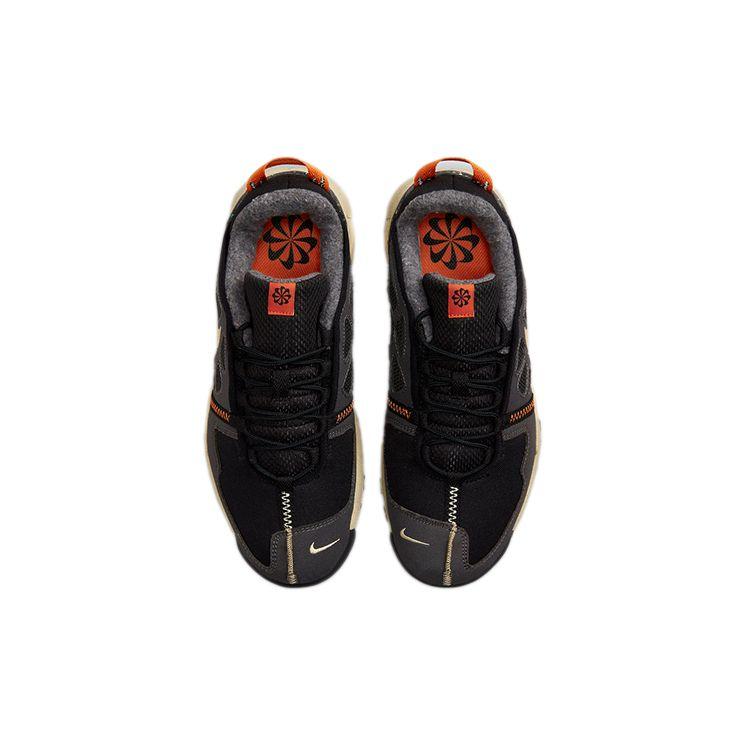 Nike Free Terra Vista Black Canvas Men Sneakers Anthracite Orange CZ1757-001