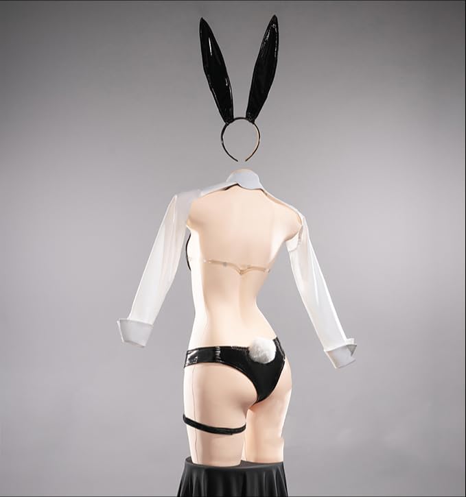 [Lavender] Yuna Yuna Cosplay Costume, Christmas Halloween Costume, Bunny Girl, Size L/LL