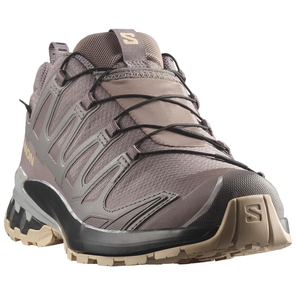 SALOMON XA Pro 3D V9 Gore-Tex Bequeme Vielseitige Rutschfeste Langlebige Low-Top Wanderschuhe Damen Wanderschuhe Grau Schwarz L47744500