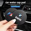 2 Pièces Porte-gobelet en Cuir pour Intérieur de Voiture Anti-bruit pour BMW G80 G06 G07 G42 G14 G15 G16 F82 F20 F21 F83 M2 M3 M4 M5 M8