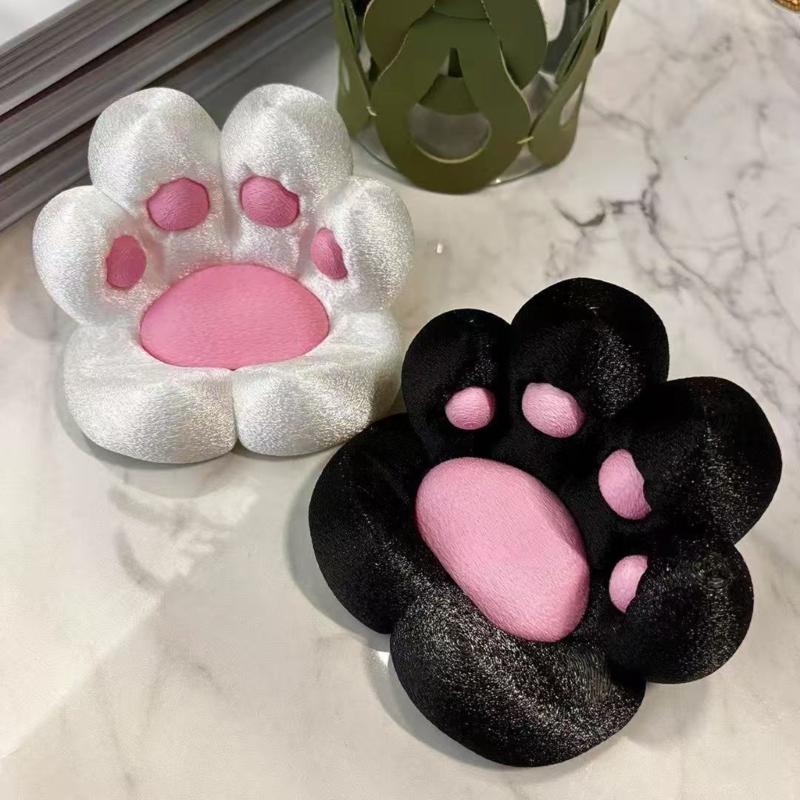 All Purpose Stable Feline Paws Phone Holder Support Brackets Antislip Silicone Pad Secure Device Holding Desk Accessory
