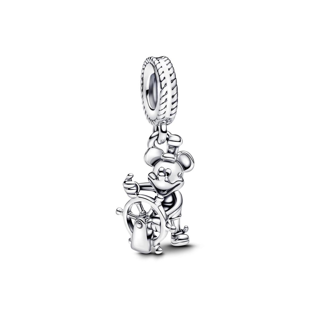 MINISO Disney Stitch Angel Charms Silber 925 Original Armband Schmuck Anhänger Passend für Damen Mädchen