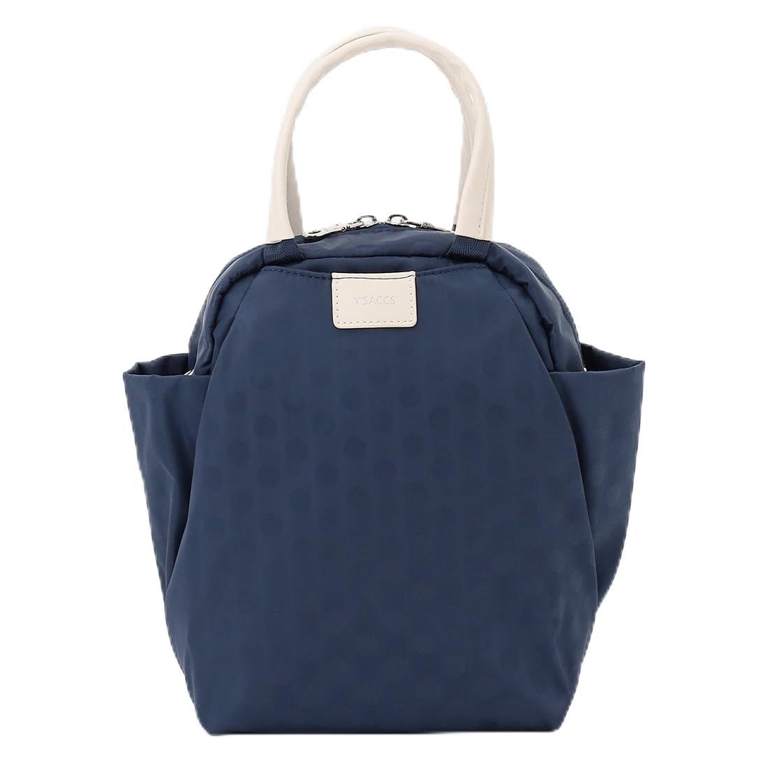 

Сумка через плечо Isaac с жаккардовым узором в горошек, с короткими легкими водоотталкивающими ручками темно-синего цвета, сумка 2-в-1, (66)