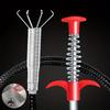 1pc Four claw pipe unclogger, toilet unclogging tool, toilet unclogging tool, household sewer unclogging tool