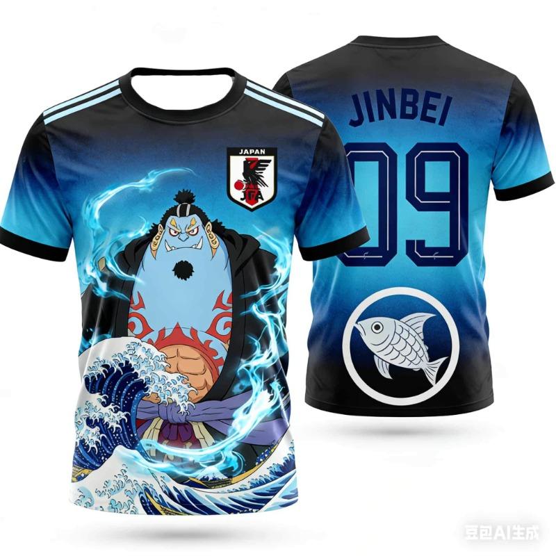 2026 Gundam Anime Graphic T-shirt Football jersey Sports Men's T-Shirt Children's Clothing Tee Top Y2k Woman