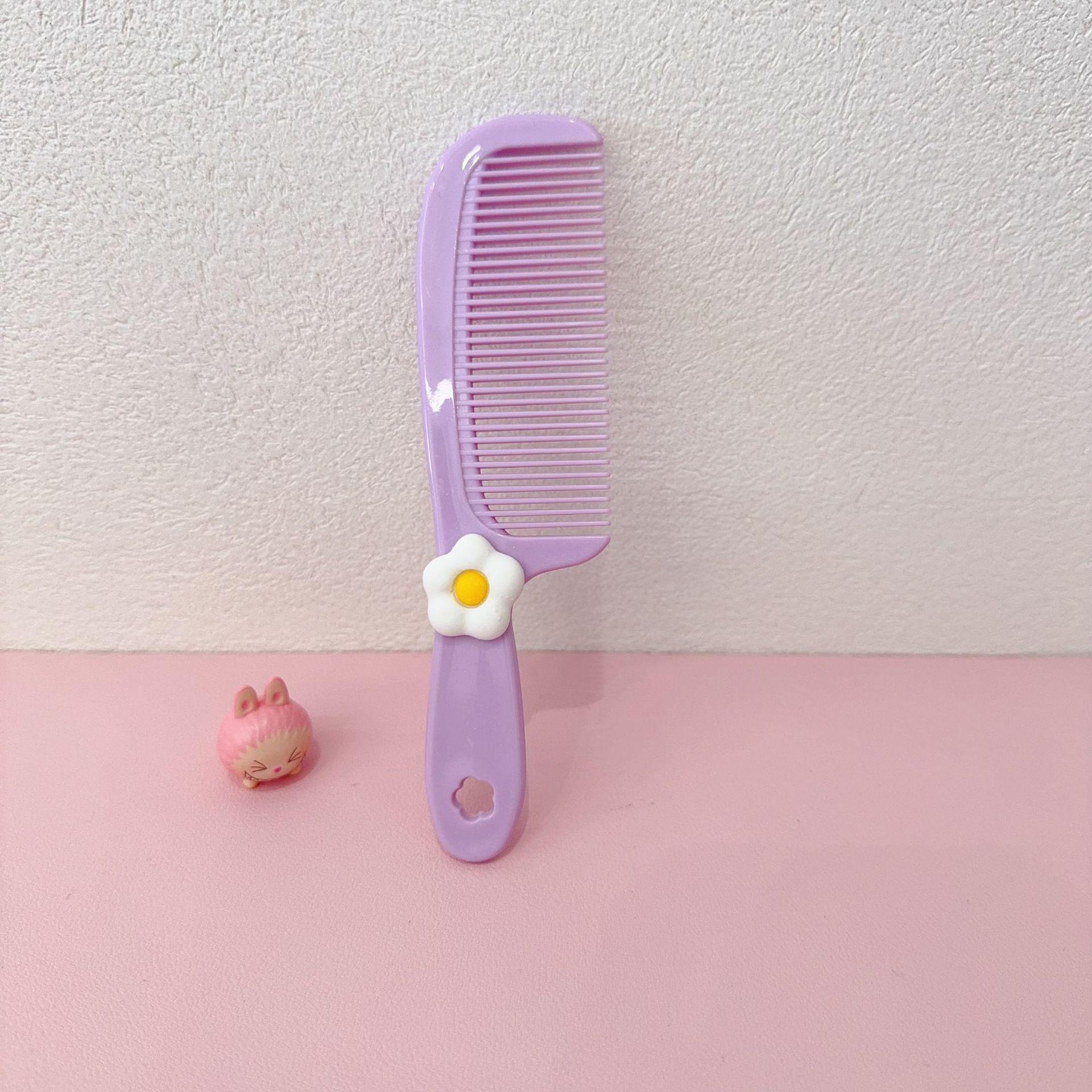 

Мультяшная мини-щетка для волос для детей - Милая, портативная расческа для ухода за волосами для девочек и малышей