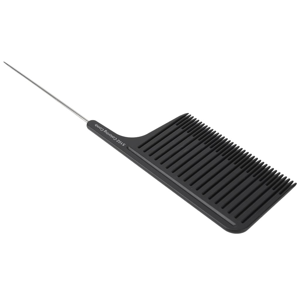 Hair Highlight Comb Hair Salon Hair Dye Professional Comb Hair Stylist Stainless Steel Rat Tail Comb