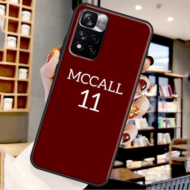 Teen Wolf Stilinski 24 McCALL 11 Case For Xiaomi Redmi Note 12 11 10 9 8 Pro Note 12S 11S 10S 9S Cover For Redmi 9 10 12 C
