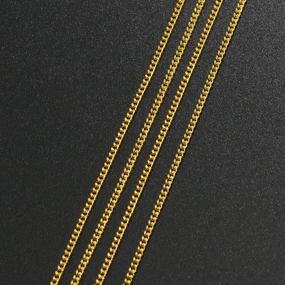 5 10m/lot Bronze Color Plated Necklace Chains Brass Bulk For DIY Jewelry Findings Making Materials Handmade Supplies
