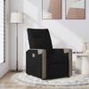 VidaXL Recliner Armchair Black Fabric 4104841