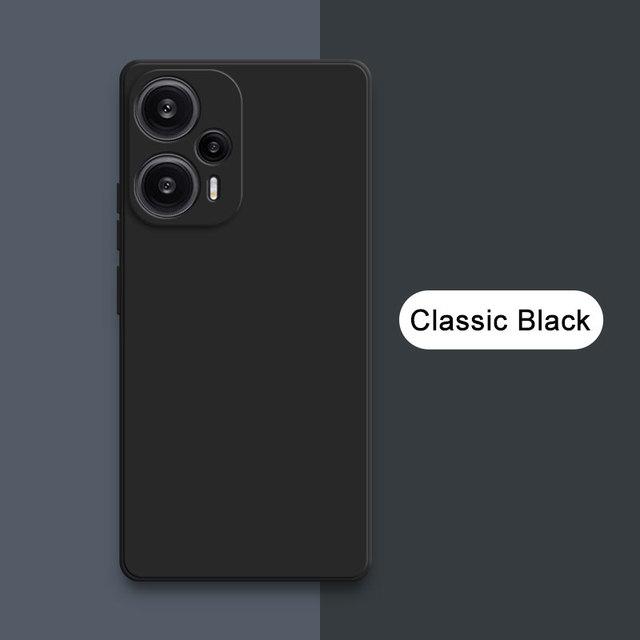 2025 Square Liquid Silicone Case for Xiaomi POCO F5 Camera Protective Soft Phone Back Cover POCOX5Pro Shockproof Accessories