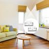 4pcs Smooth Sliding Roman Shades Hardware Easy Install Blinds Track Wheel  Daily Use