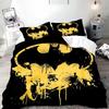 Black Bat Duvet Cover Pillowcase Beddingboygirl Bedroomdecoration Childrengift Single Double Largebed Sizezip Duvet Cover