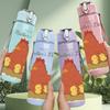 1PC Hen Flowers Happy Mothers Day Print 750ml Color Plastic Sports Water Bottle Leakproof Flip Straw Lid Suitable for Sports Office Home Use