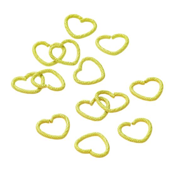 50Pcs Girl Hairpins Easy to Wear Heart-Shaped Hairpins Broken Hair Fixer Vibrant Color Decorative Hair