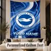 Custom Text Tapestry Brighton & Hove Albion Football Print Wall Tapestry Indoor Living Room Wall Decor