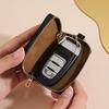 Faux Leather Car Key Case Mini Portable Glitter Men Women Car Key
