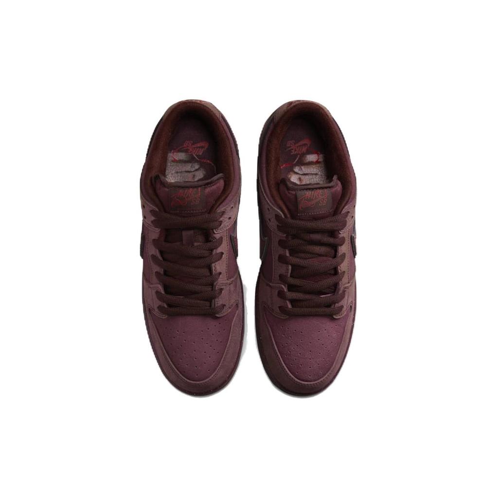 Nike Dunk Low Premium SB Kolekcia City of Love - Burgundy Crush Pánske Tenisky Červená Tmavá-Tímová-Červená Zem FN0619-600