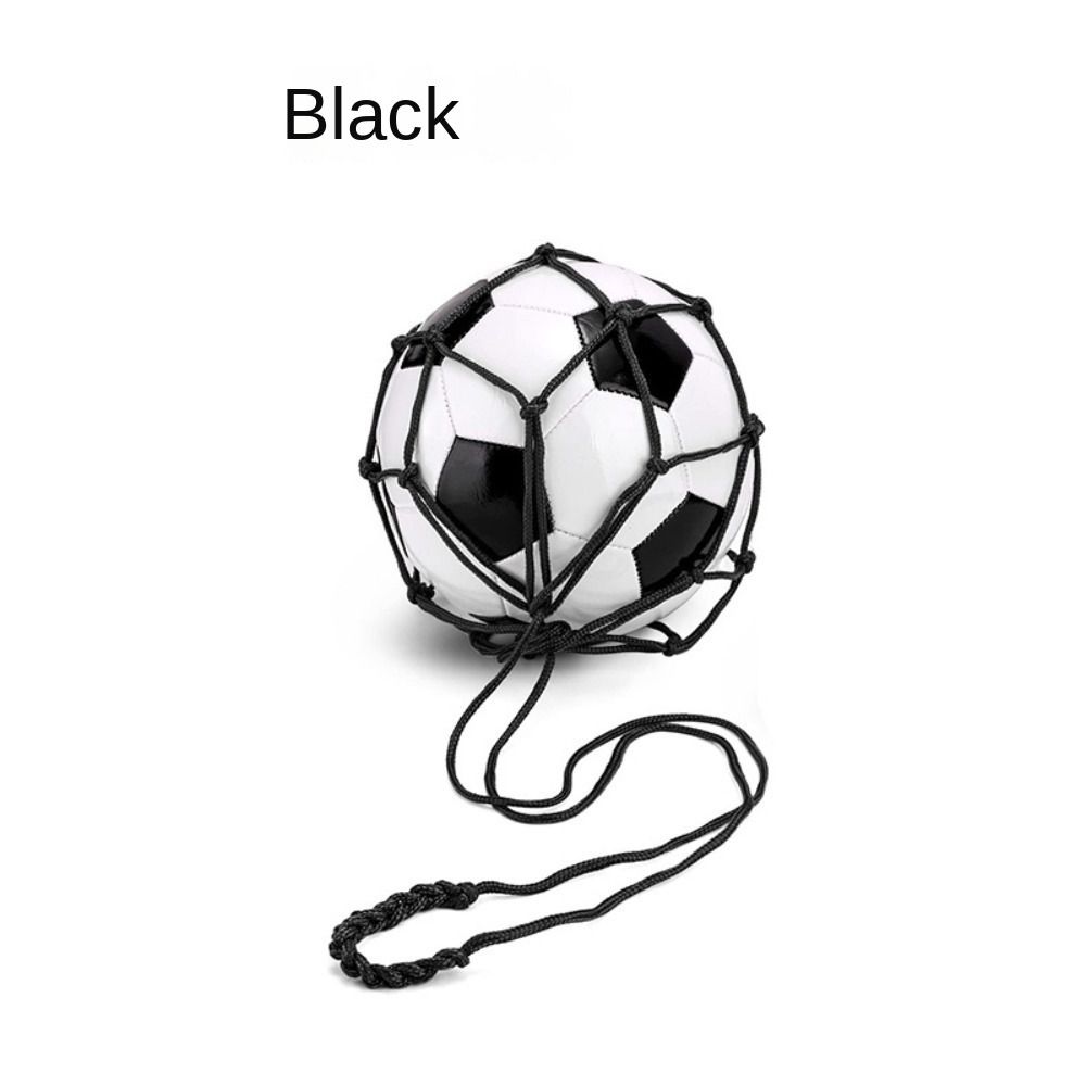 Mesh Bag Soccer Ball Net Kicker Trainer Football Self Trainer Kick Net Pocket  Bounce The Ball