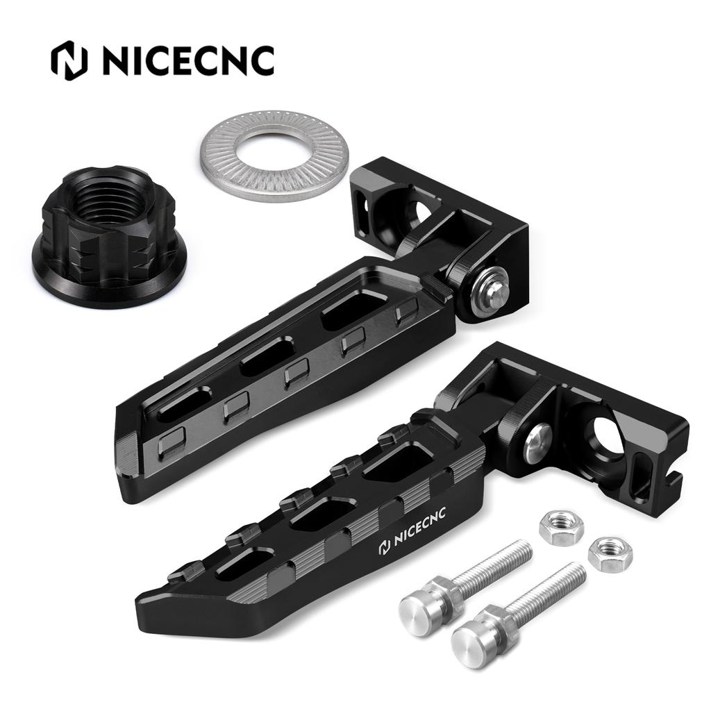 NICECNC For Surron Light Bee X S L1E Chain Tensioner Adjuster Blocks & Rear Axle Nut For Segway X160 X260 Electric Dirt Bike
