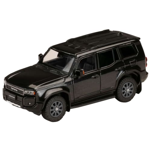 Hobby Japan HJ64 1/64 Scale Toyota Land Cruiser 250 (LHD) Black Finished Model HJ644081BK