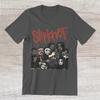 Slipknot Tshirt Heavy Metal Hard Rock Headbangers Band On Ring Spun Cotton Tee