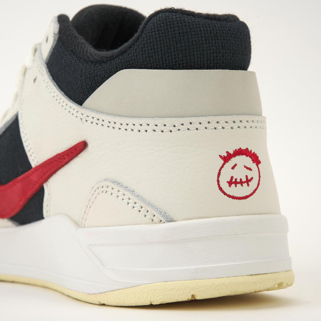 Travis Scott x Air Jordan Jordan Jumpman Jack TR Rouge Université Baskets Unisexe Blanc Voile Noir FZ8117-101