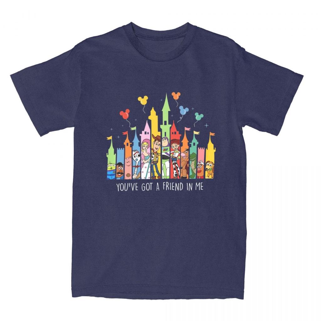Toy Story Friends Magliette Uomo Donna Accessori Magliette Vintage Maglietta Cotone Regalo di Natale Abbigliamento