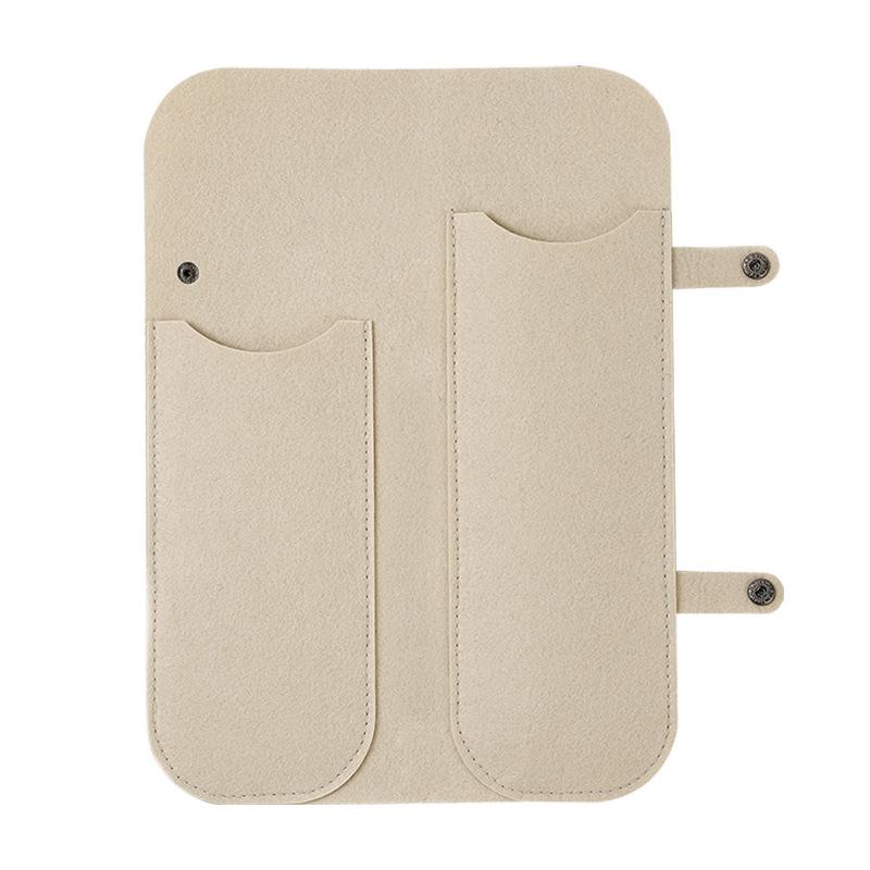 

Фетровый чехол для хранения щипцов для завивки волос, портативный, термостойкий, чехол для плойки, изоляционный коврик для щипцов для завивки, пылезащитный органайзер