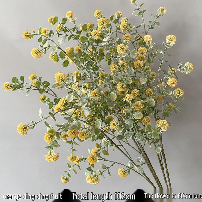 Junran Floral Wedding Props: Silk Eucalyptus Fruits for Flower Arrangements and Decorations