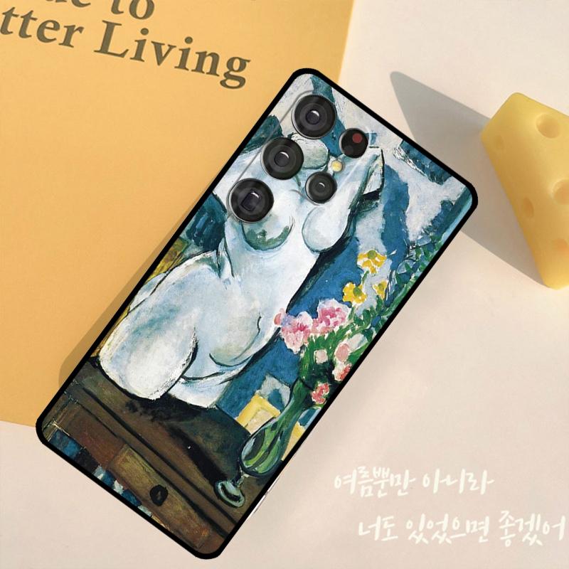 Henri Matisse Art Painting Phone Case For Samsung Galaxy S25 Ultra S9 S10 S20 S22 S21 S23 FE S24 Plus Back Cover Shell