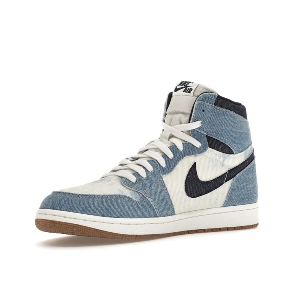 Air Jordan 1 Retro High OG Denim Unisex-Sneakers Blau Summit-Weiß Obsidian FQ2947-100