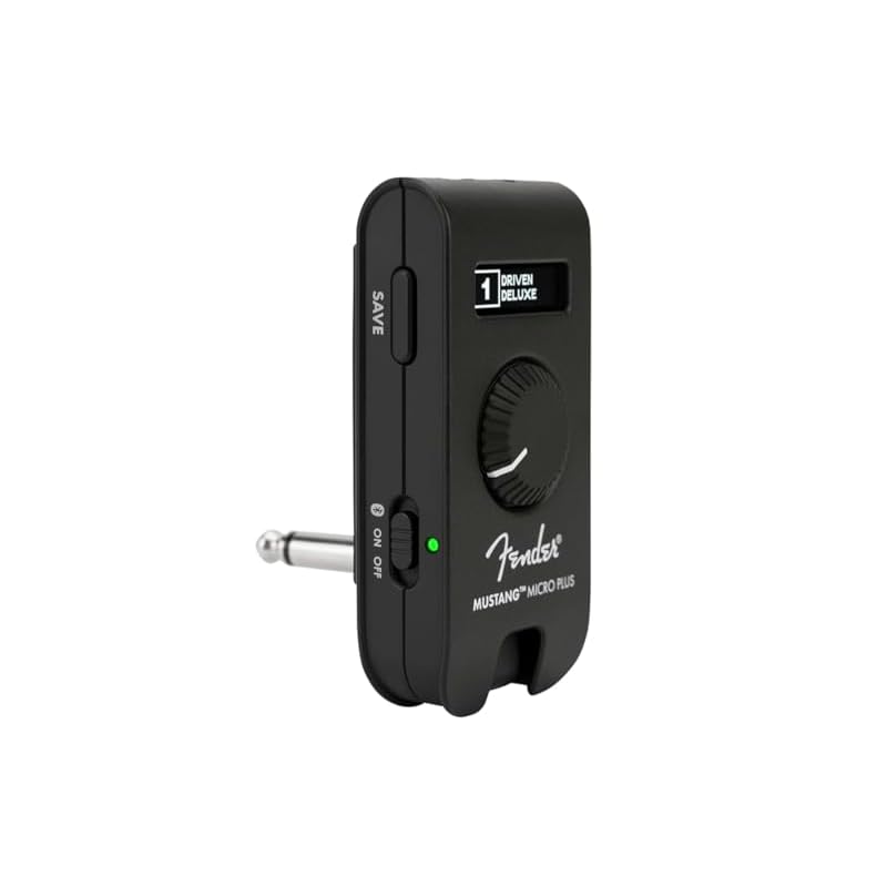 Fender Mustang® Micro Plus Guitar & Bass Headphone Amplifier