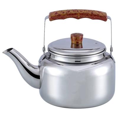 1L/1.5L/2L/2.5L Vattenkokare Tekanna Rostfritt Stål Tekanna Spis Metall Kaffekanna Kanna för Kokande Vatten Kastruller Gas Induktion Hemma Camping