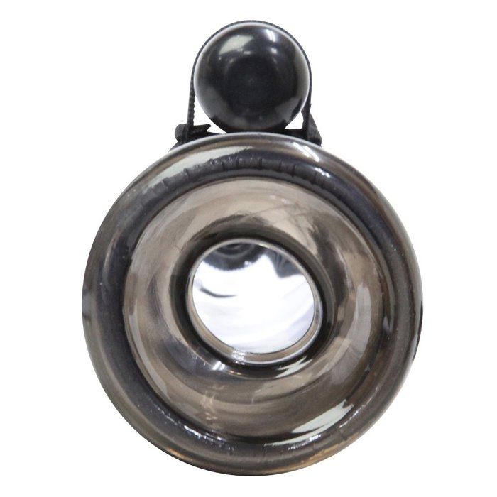 Stimulateur - Telsev SC06-050-BX - Plug vibrant - 21cm - Noir/Transparent