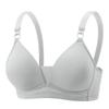 Japanese Style Seamless Deep V Triangle Bra for Women - Wire-Free with Small Bust Support