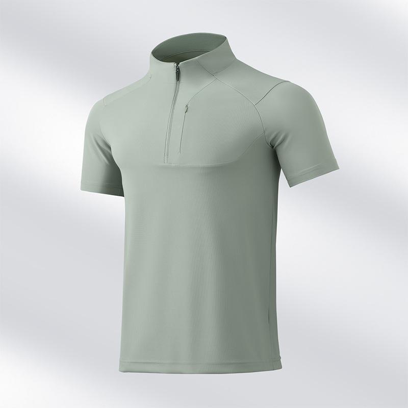 Waffle Quick-drying T-shirt Men's Sports Running Women's Short-sleeved Couple's Cold Silk Quick-drying Clothes High-quality Sportswear