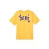 New Nike Set In Sleeve T Shirt Women's Yellow FD2548-739