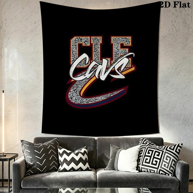 Cleveland Cavaliers Basketball Fabric Threepiece Set 1 Duvet Cover 2 Pillowcase Without Core Christmas Birthday Gift