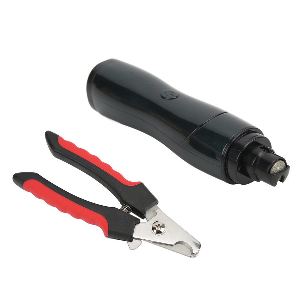 Pet Nail Grinder Set Pet 60dB Low Noise USB Rechargeable 3 Speed Nail Polisher Kit for Dogs Cats Rabbits Birds