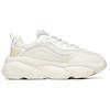 Anta Cat Paw Cushioning Slip Resistant Abrasion Resistant Breathable Low Top Chunky Sneakers Women's White Blue Yellow 922048894-7