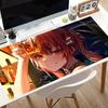 Large Gaming Mouse Pad Notbook Keyboard Pad NonSlip Computer Carpet H-hololive Houshou Marine Kawaii Desk Mat PC Gamer MousePad