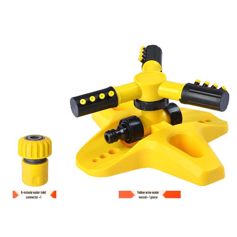 Kaiti 360-Degree Rotating Automatic Sprinkler CN plug (adapter included)