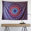 Böhmische Wandteppich, Wandbehang Teppich, Indischer Kreis Muster Teppich für Studentenwohnheim Schlafzimmer Wohnzimmer Wandkunst Fotografie Hintergrund