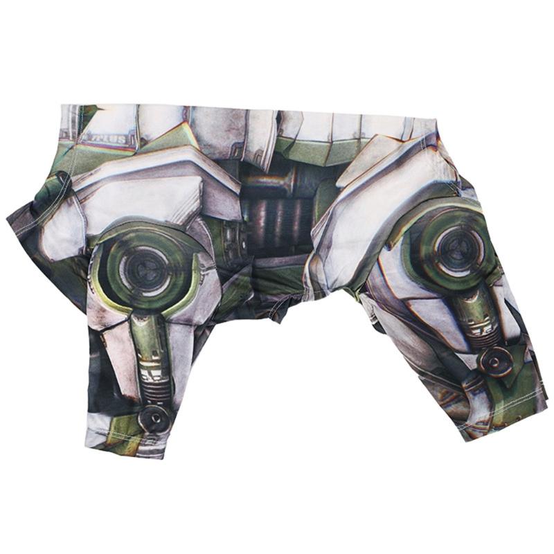 

Dogs Hoodie Clothes 4Leg Sweatshirt Mechanical Costume Halloween Cats Cosplay Costume Hoodie Sweater All Size Dog Suit L